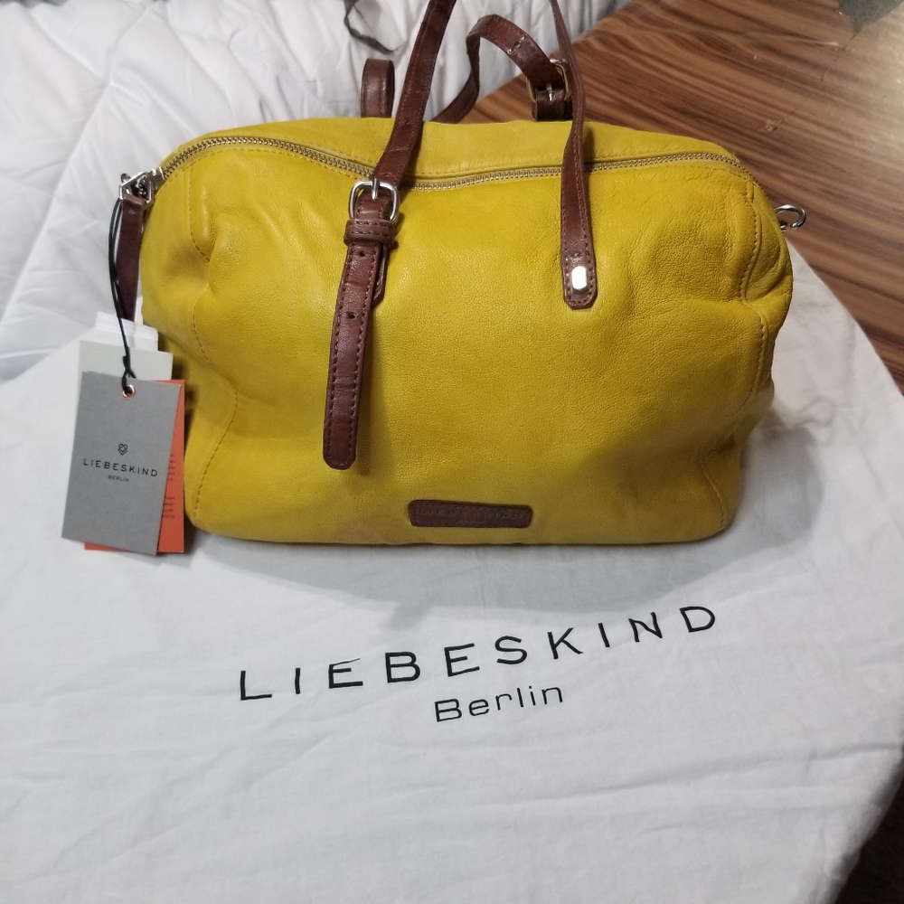 Liebeskind Berlin Pokola Goat Leather Satchel